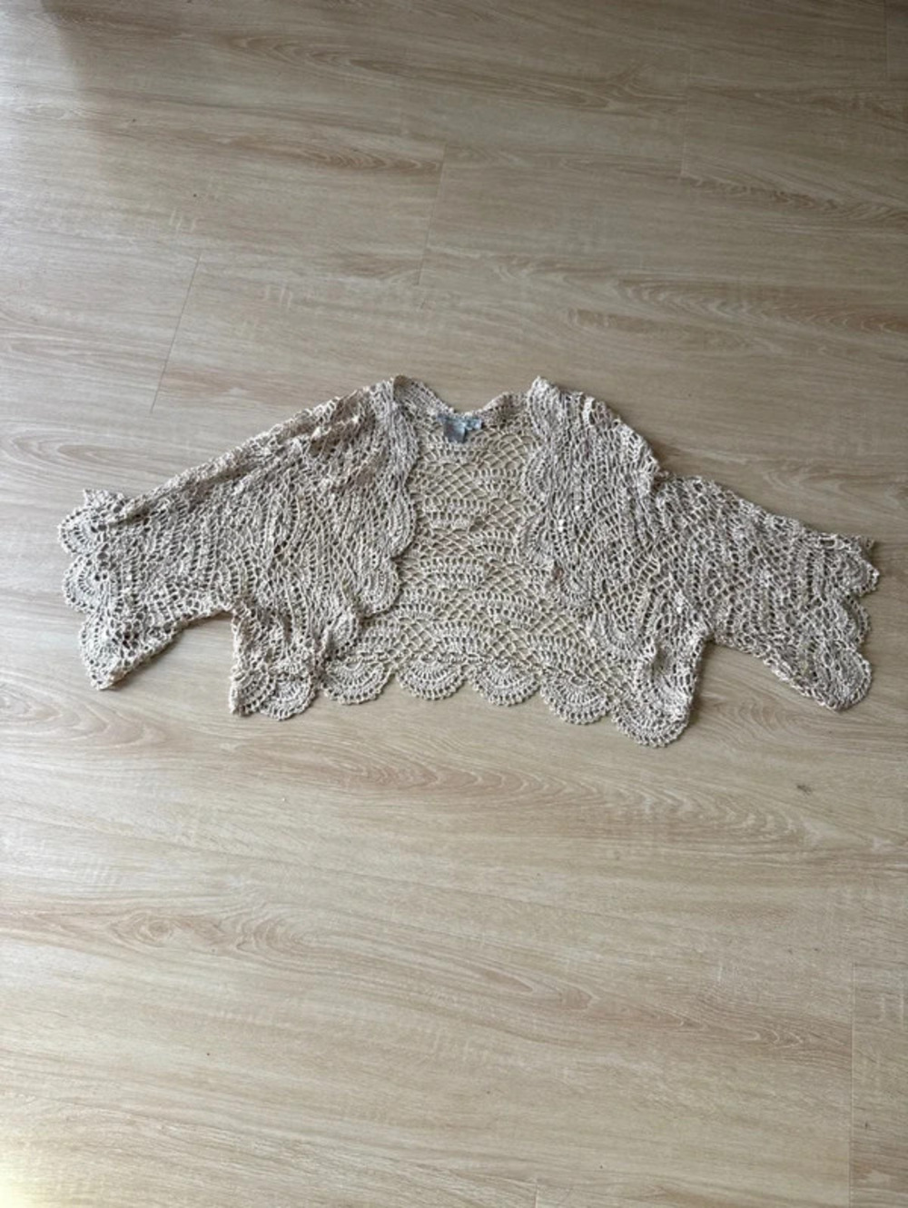 Alberto Makali Crochet Shrug Bolero
